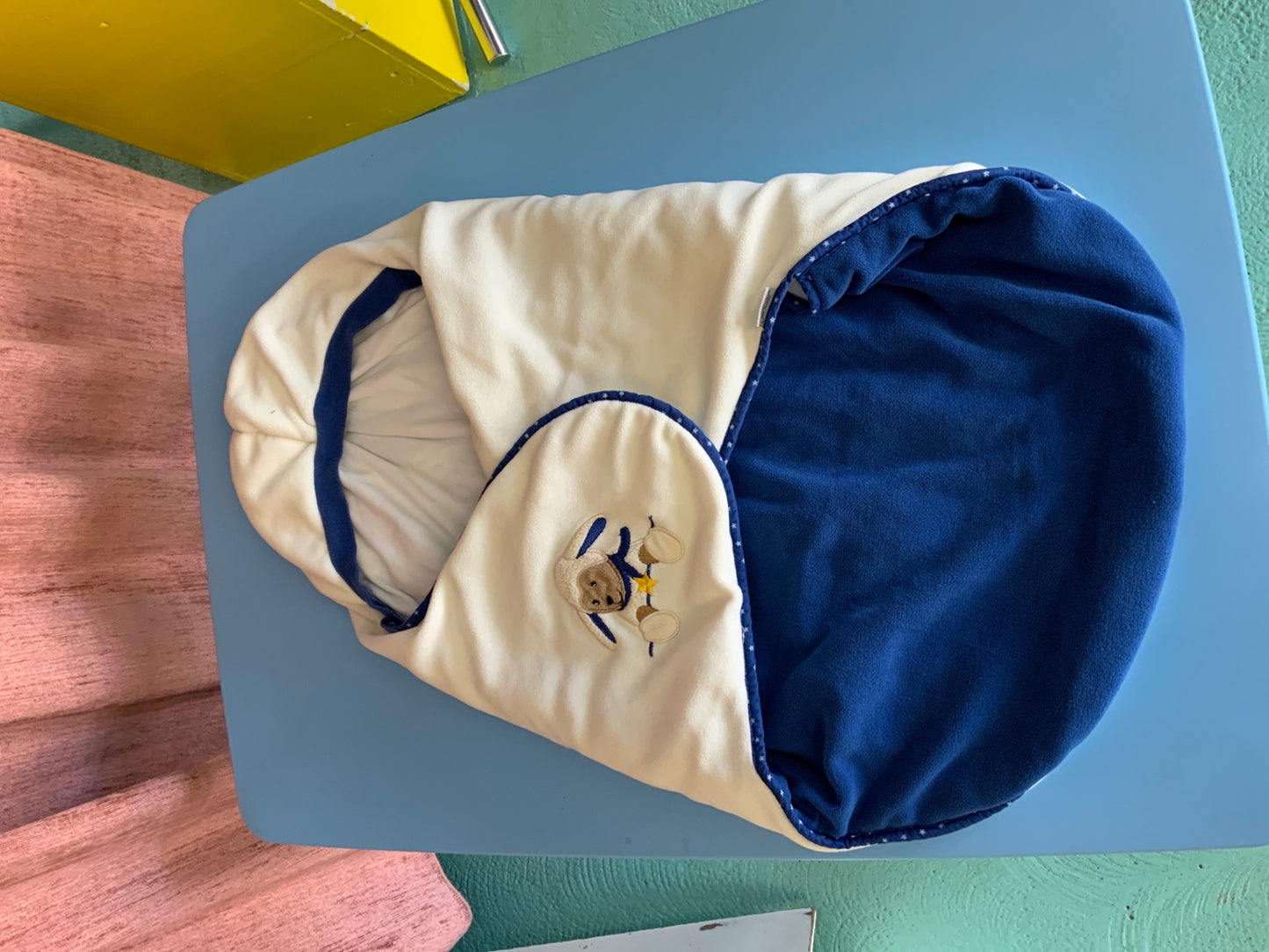 Maxi-Cosi-Einlage Beige und Blau