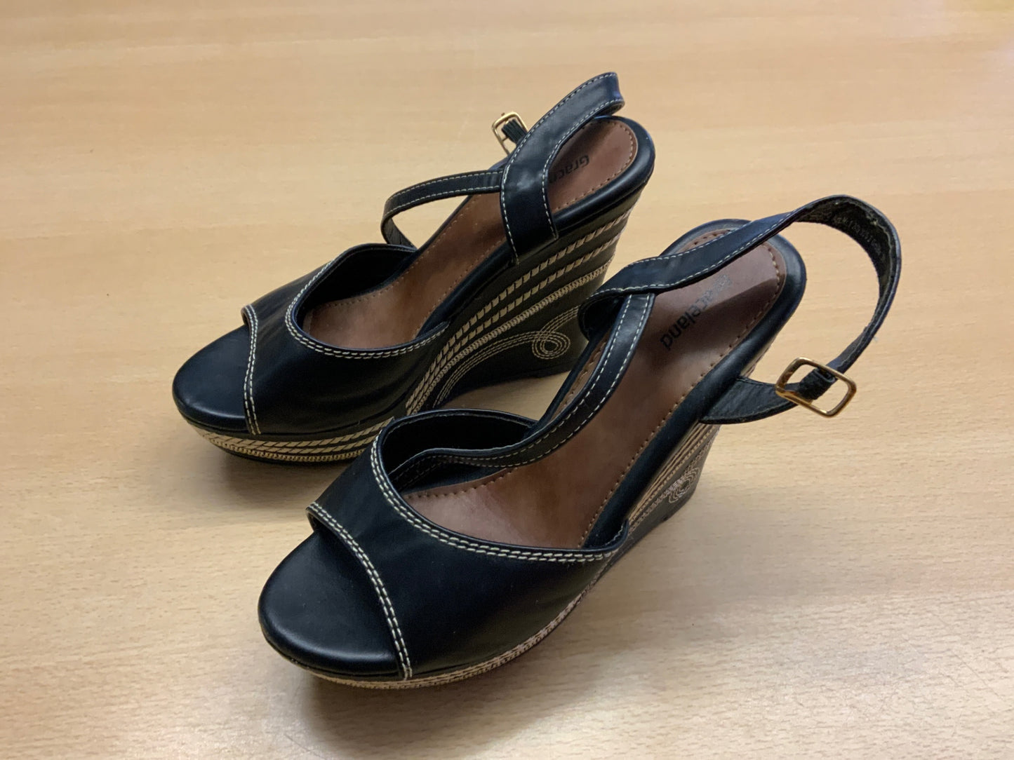 Pueblo Sandalen 39 Schwarz