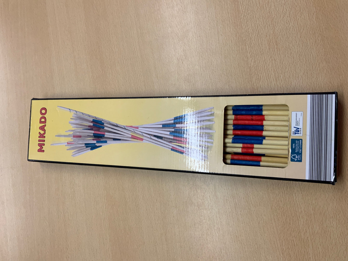 Mikado Spiel Bunt
