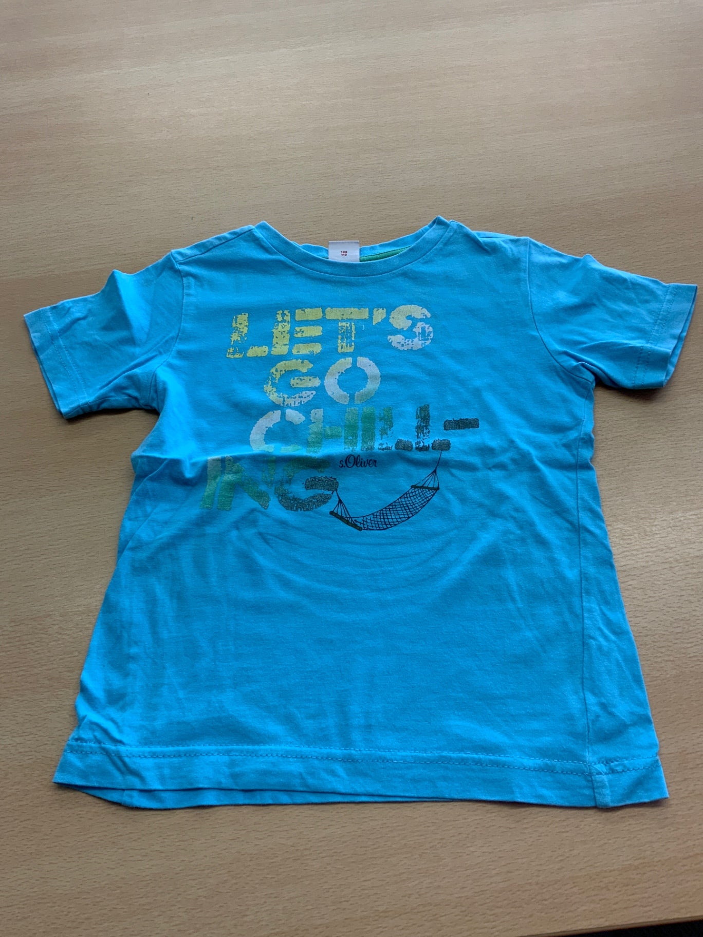 s.Oliver T-Shirt 104/110 Blau