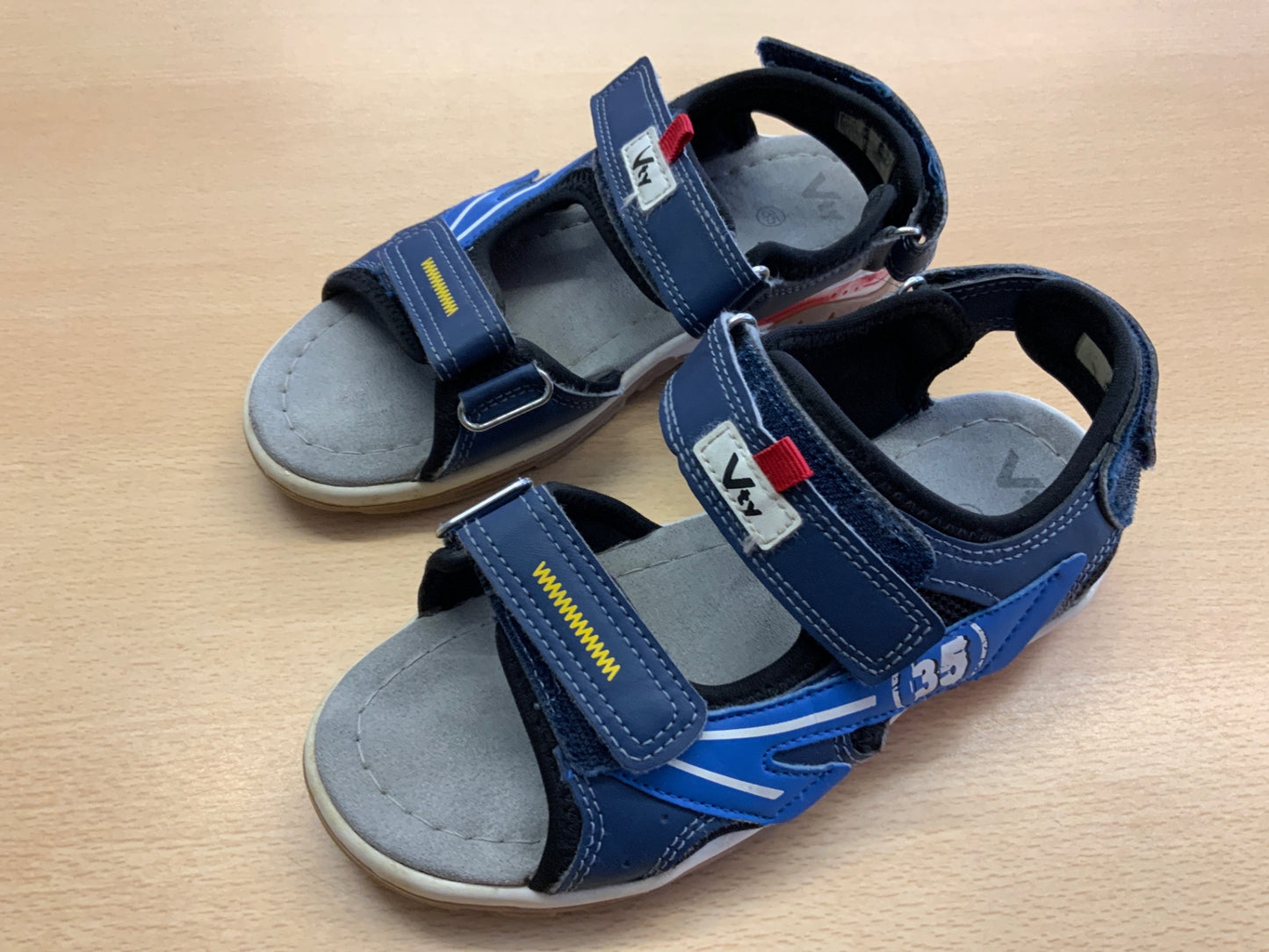 Vans Sandalen 35 Blau