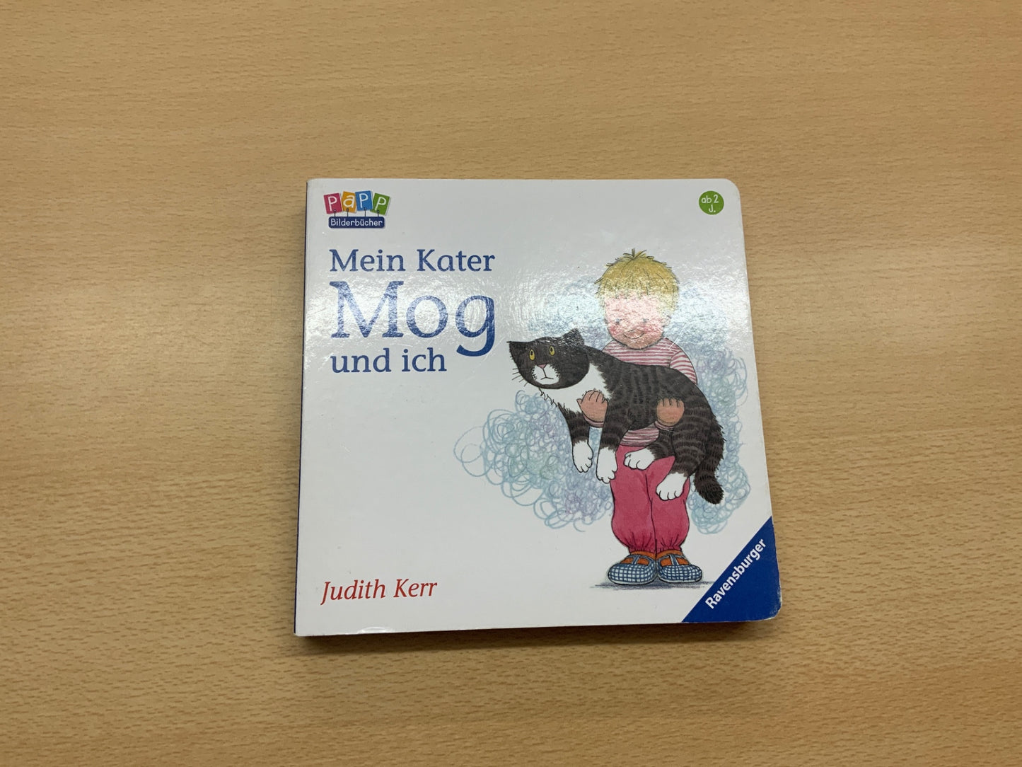 Ravensburger Kinderbuch mein Kater Mog und ich Weiß