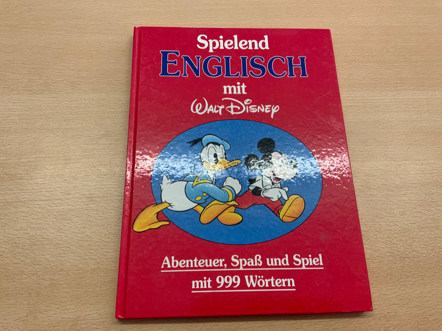 Lehrbuch spielend Englisch Rot