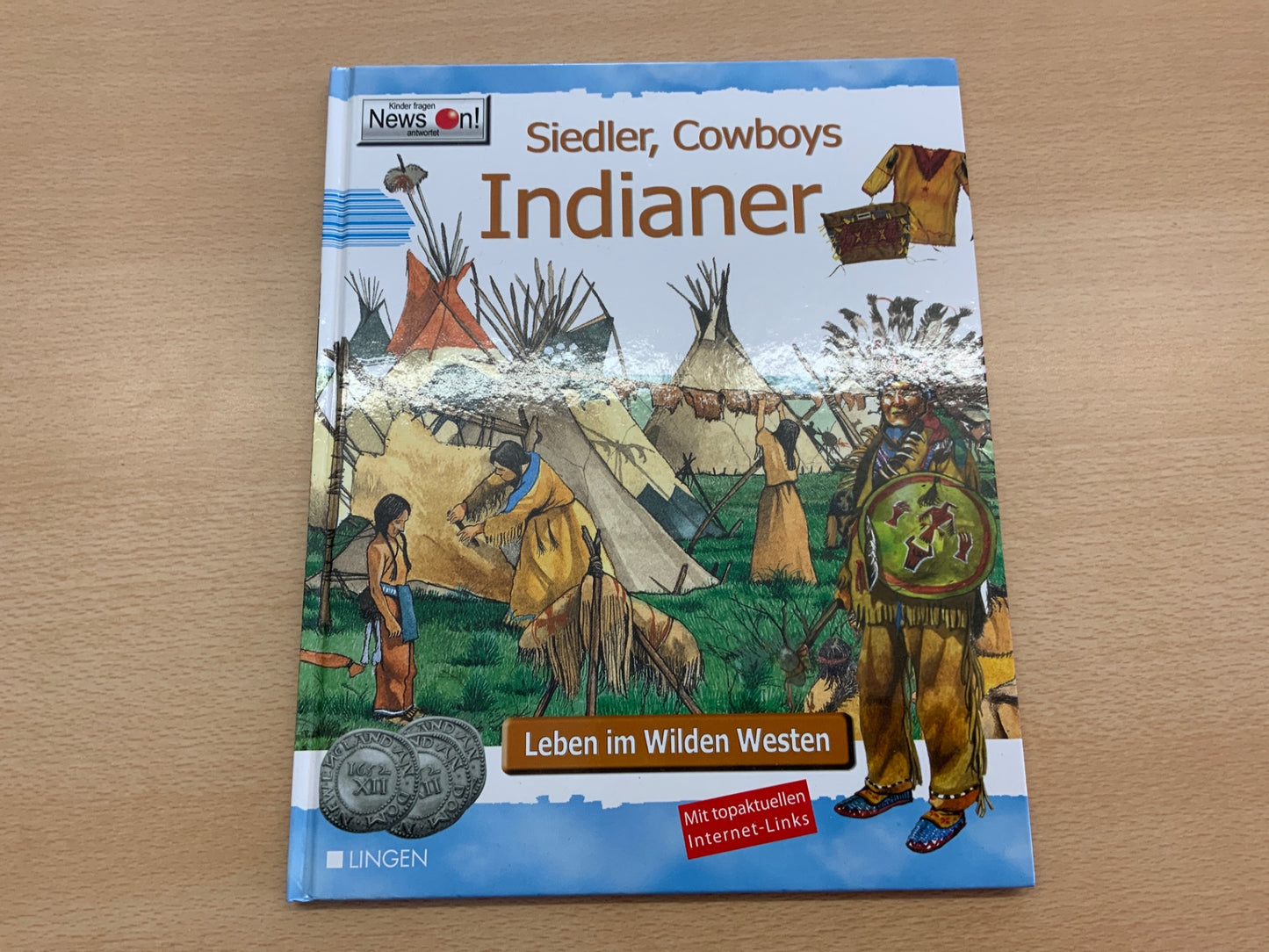 Lingen Buch Indianer Bunt