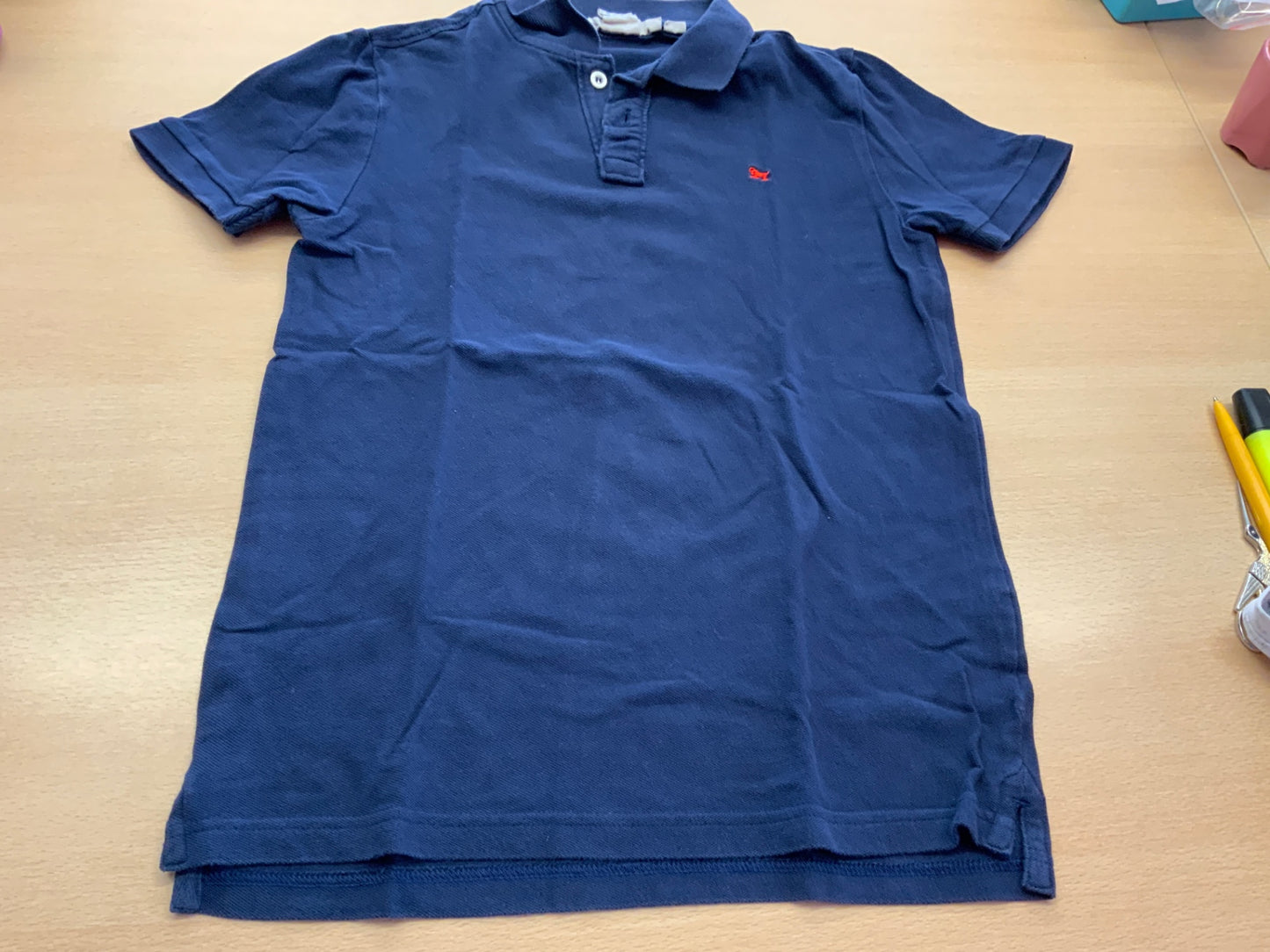 Poloshirt 146/152 Blau