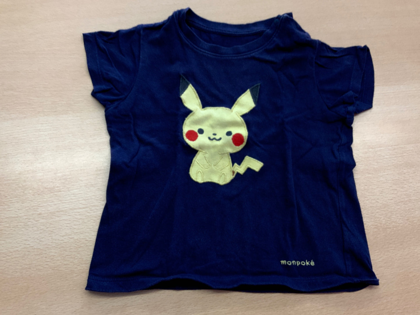 Monpocke T-Shirt 92/98 Blau