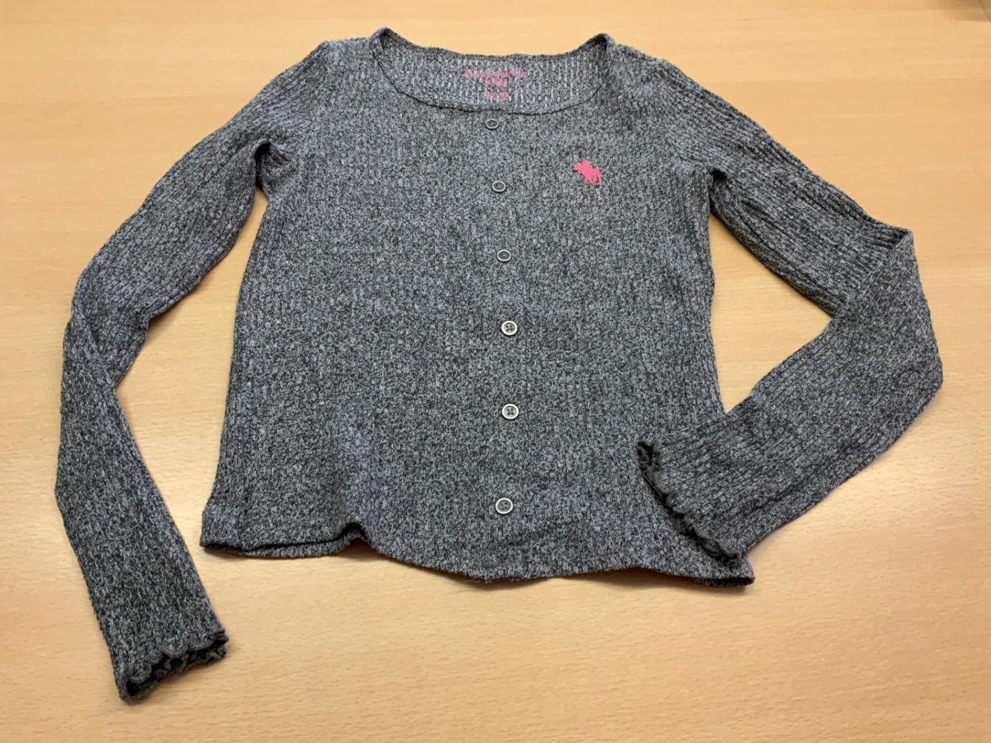 Abercrombie & Fitch Langarmshirt 134/140 Grau