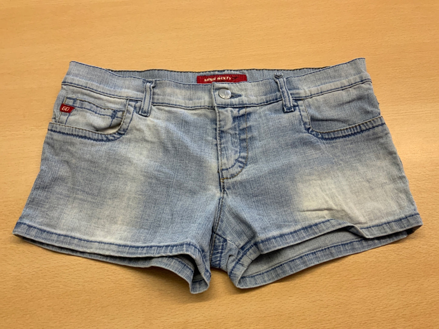 Miss Sixty Jeans-Shorts 29 Hellblau