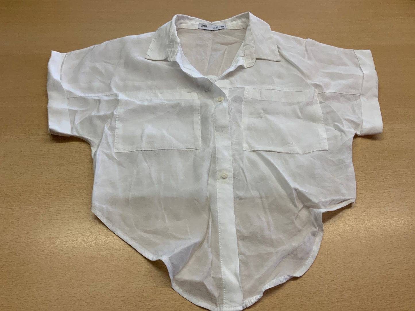 Zara Bluse 140 Weiß