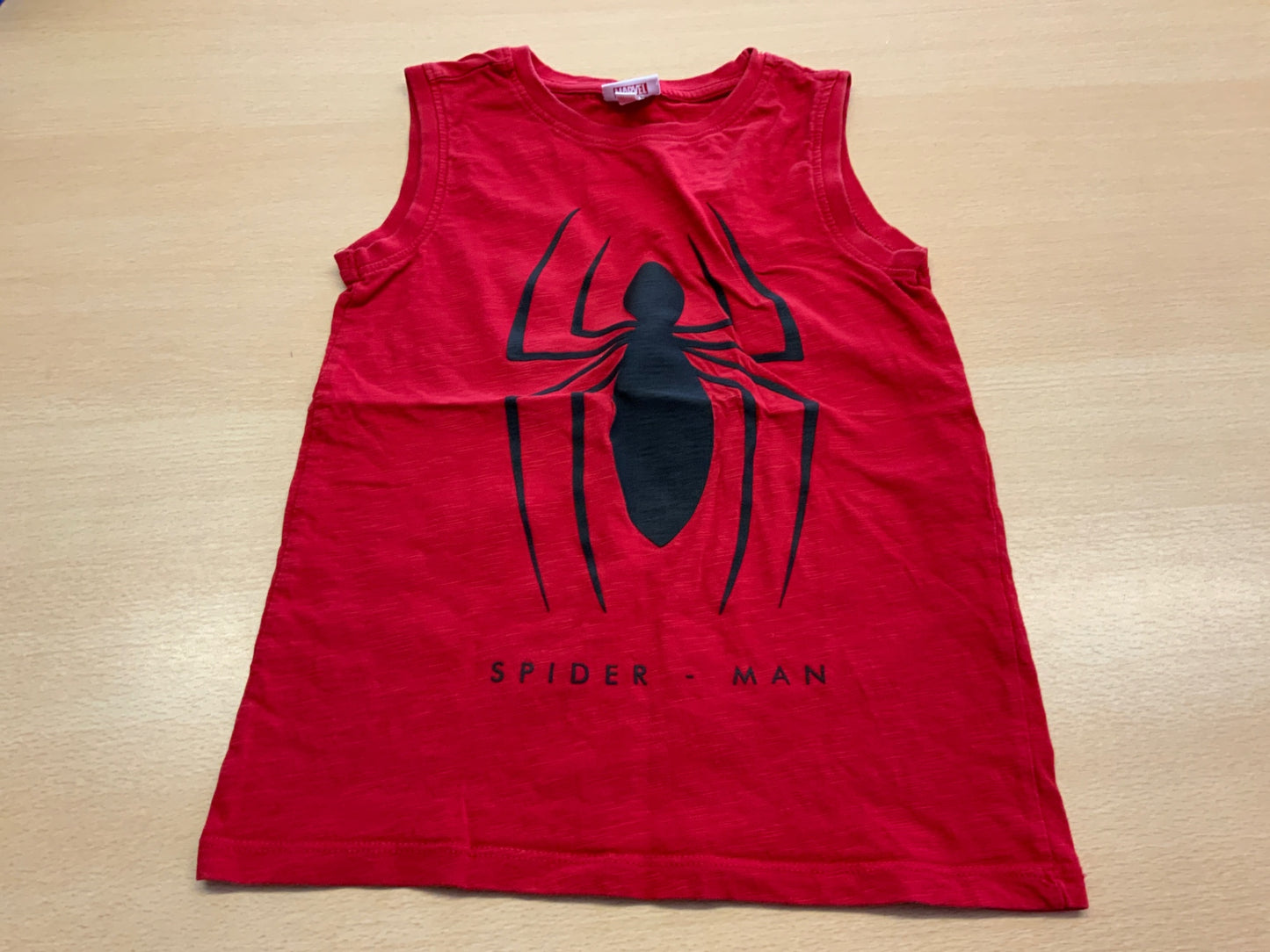 Marvel Ärmelloses T-Shirt 128 Rot
