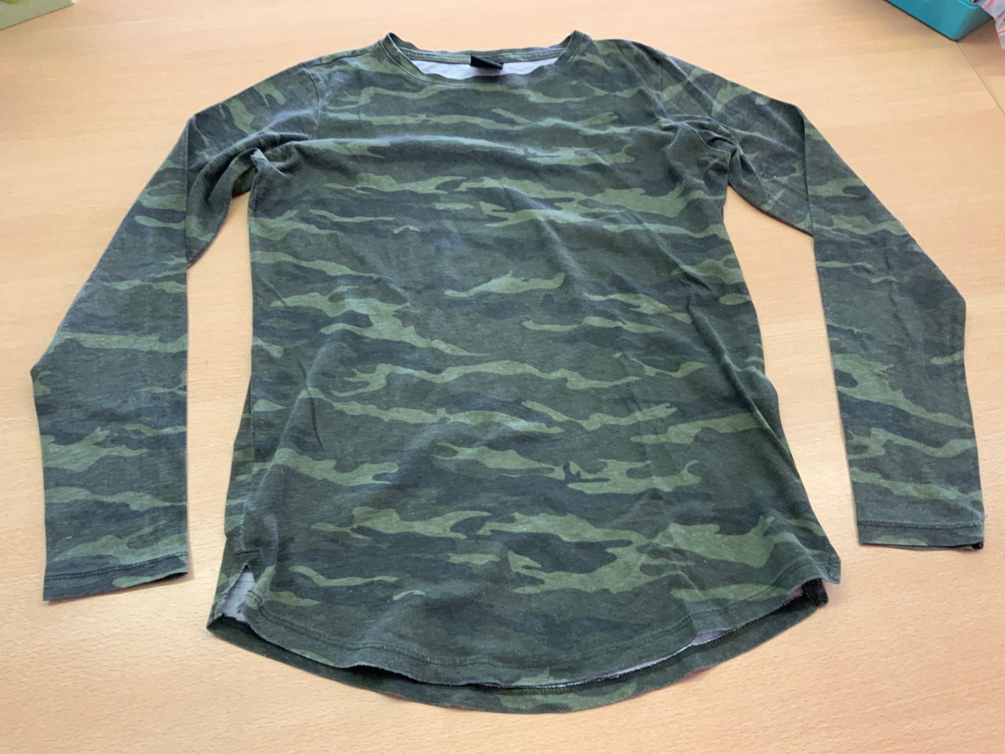Langarmshirt 146/152 Grün