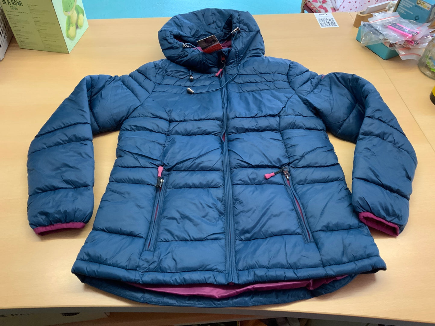Winterjacke 38 Petrol