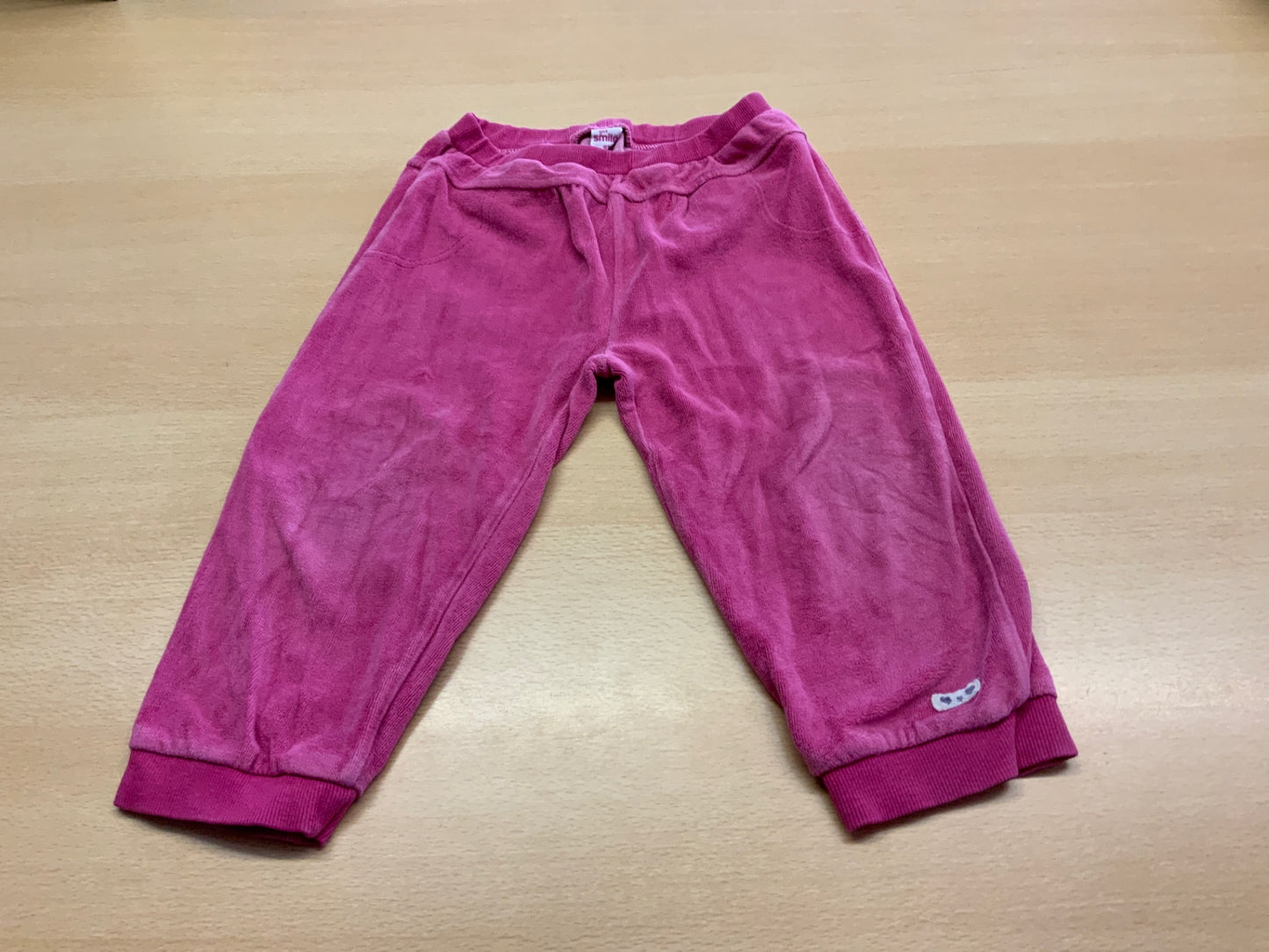 Plüschhose 92 Pink