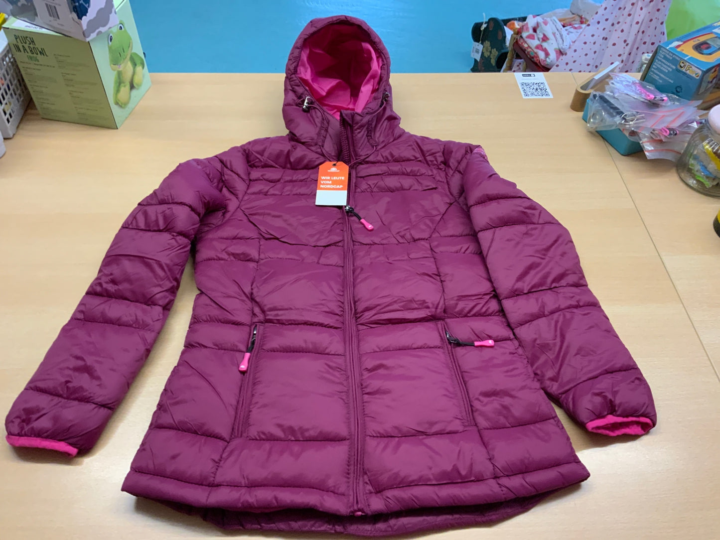 Winterjacke 36 Magenta