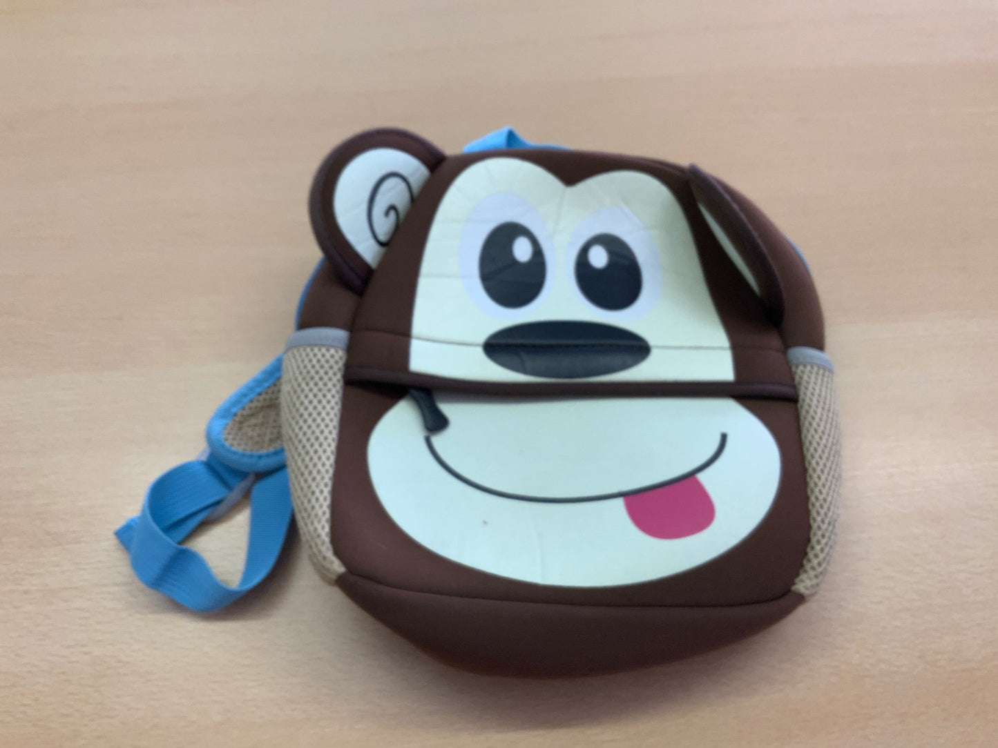 Rucksack Braun, Blau, Beige