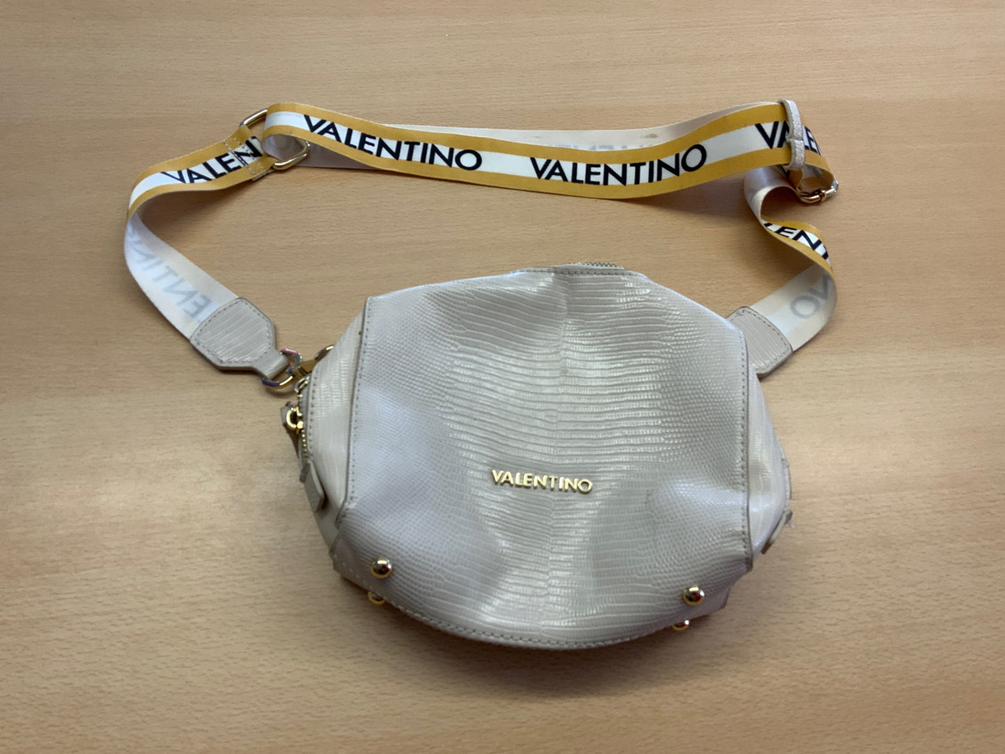 Valentino Beuteltasche Creme
