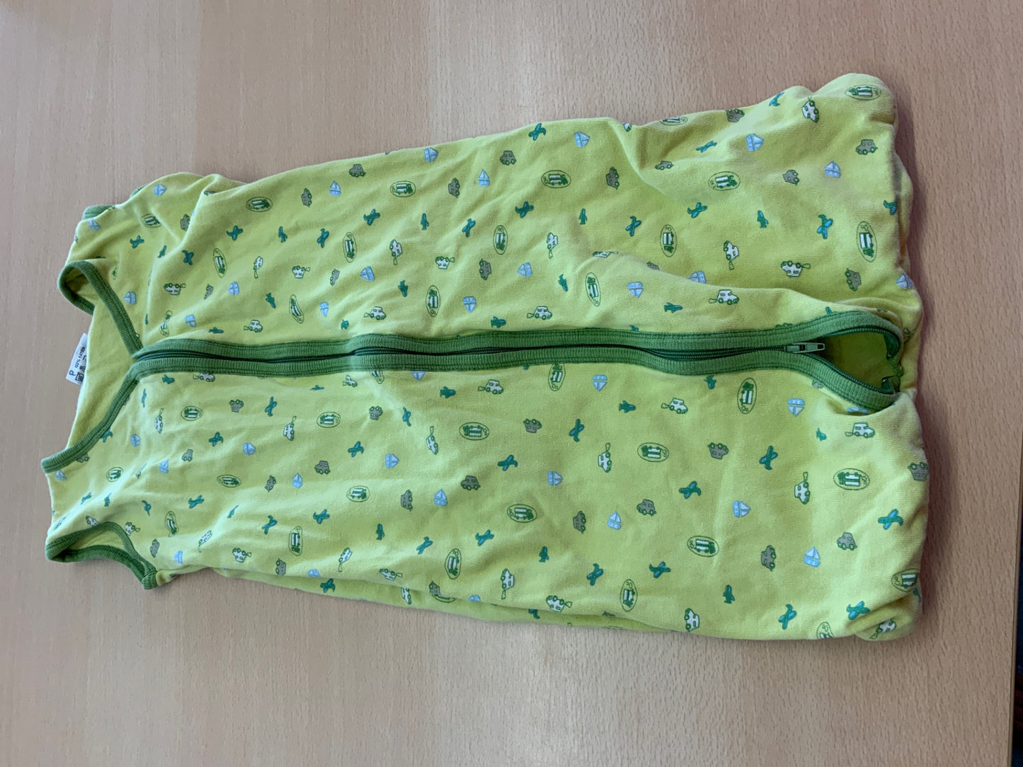 Schlafsack Hellgrün