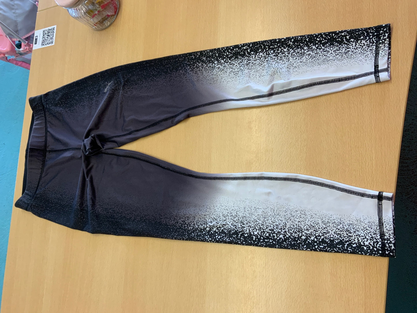 Puma Sport-Hose S Schwarz und Weiß