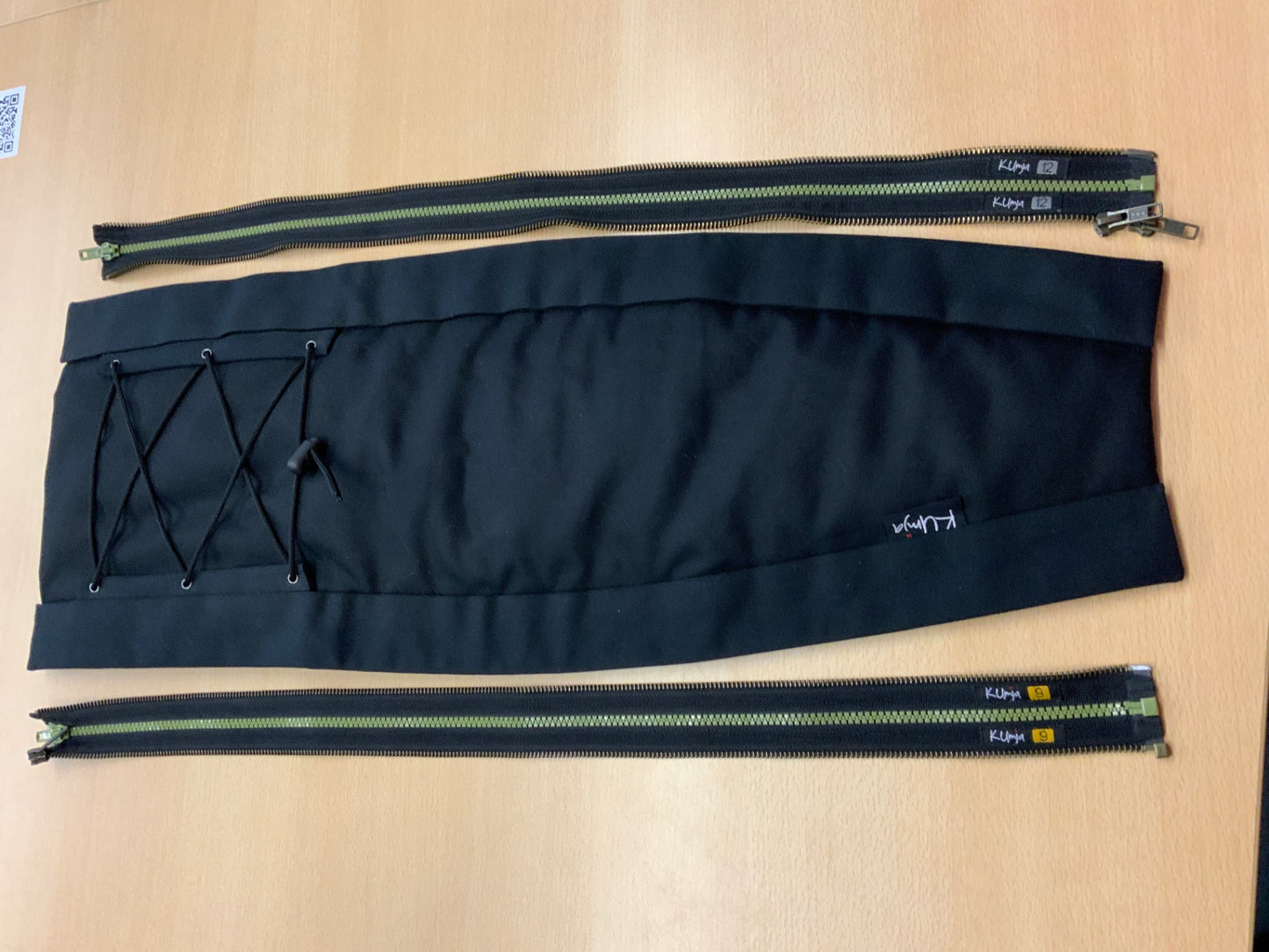 Kumja Jackeneinsatz Schwarz