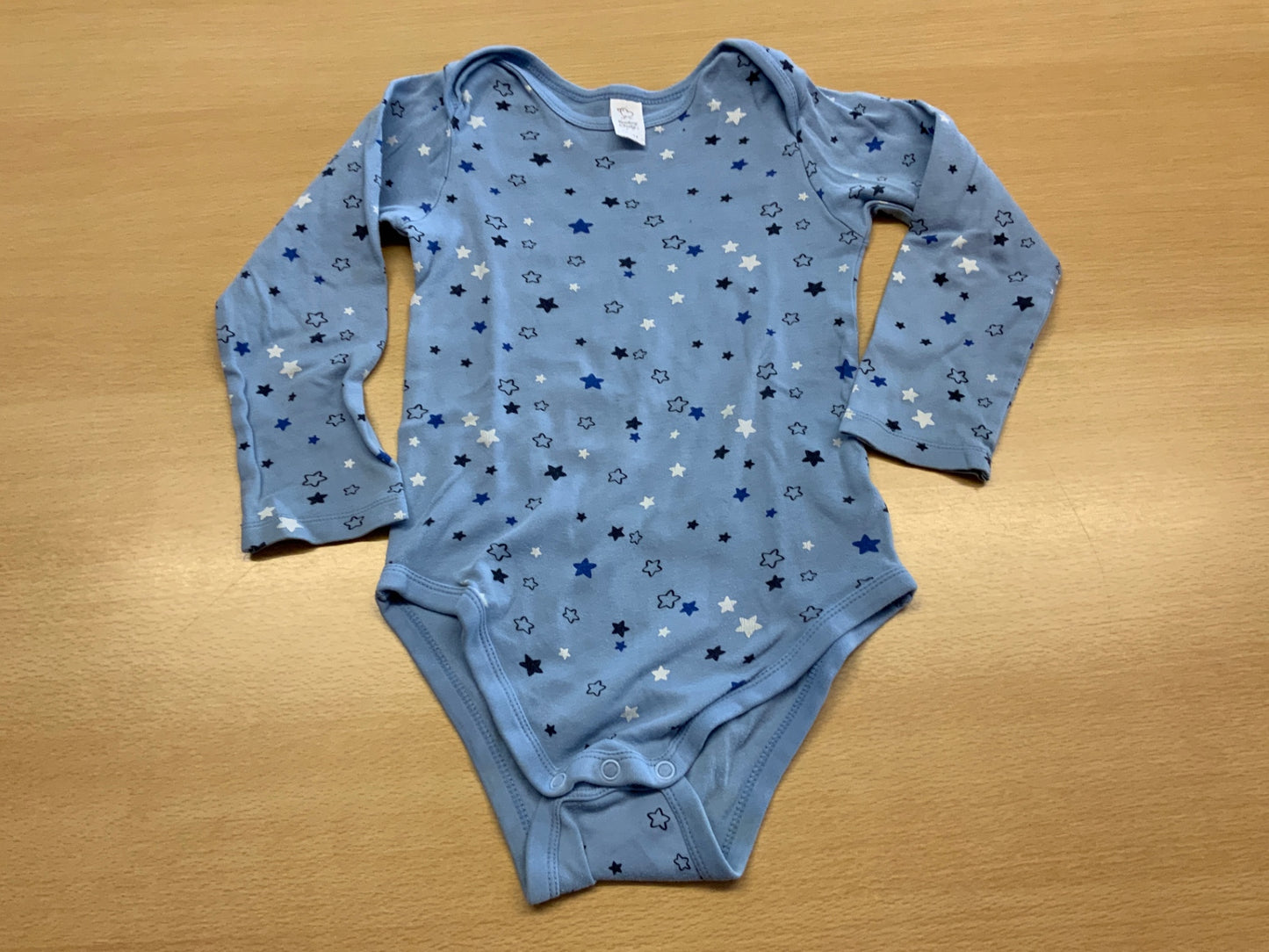 Langarm-Body 104 Blau