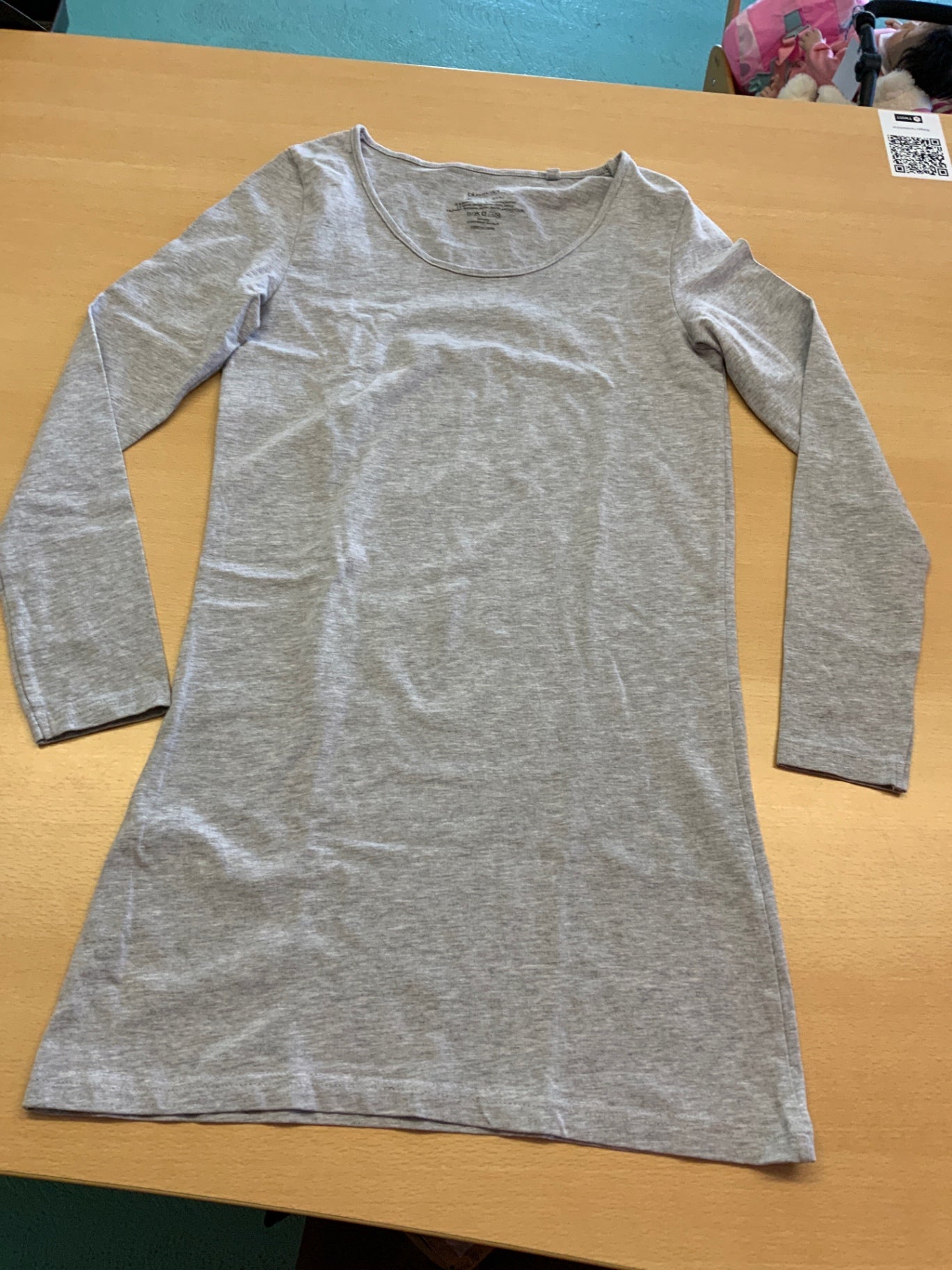 Longshirt 40/42 Grau