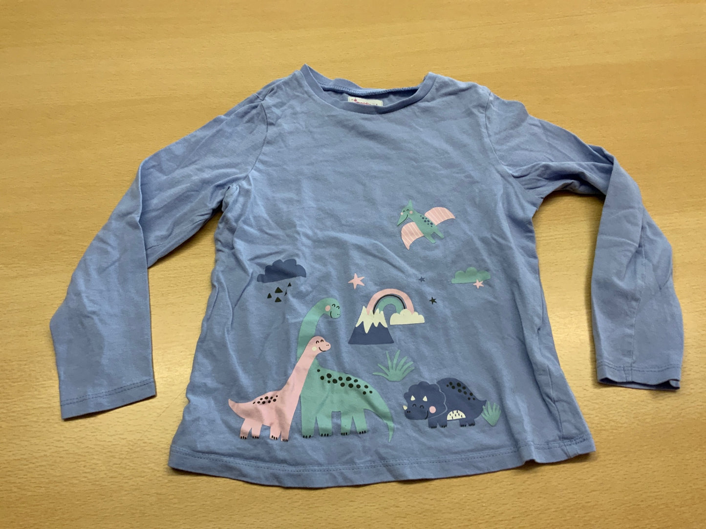 Langarmshirt 116 Blau