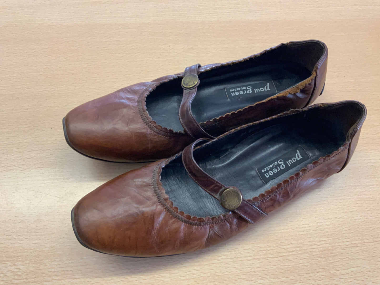 Paul Green Schuhe 6 1/2 Braun