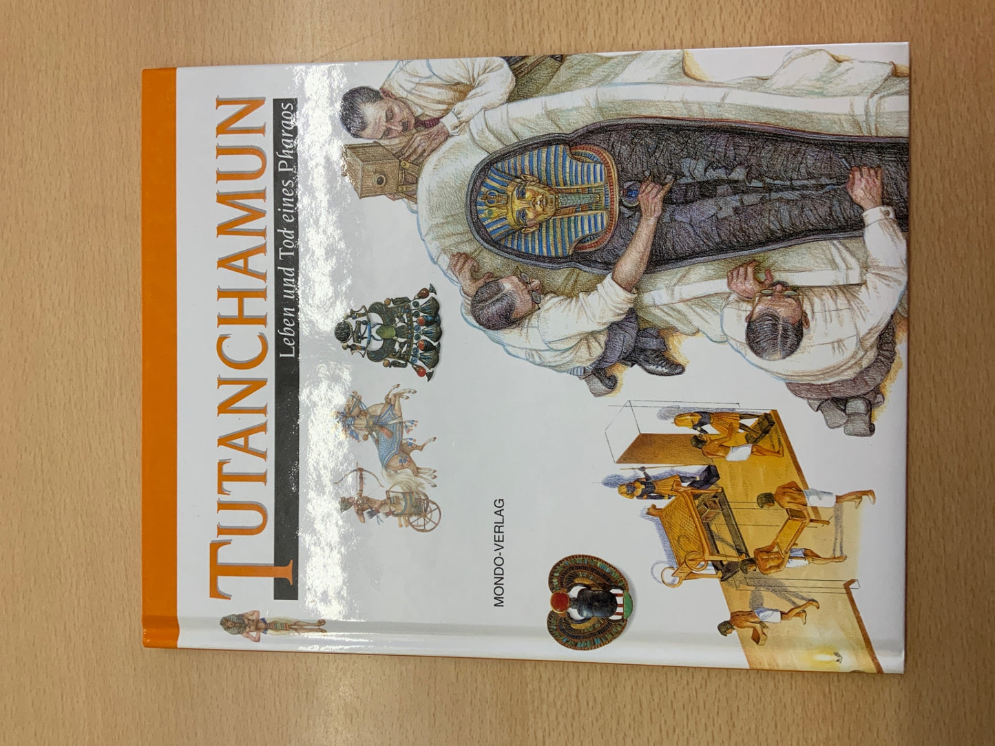 MONDO-VERLAG Buch Tutanchamun Mehrfarbig