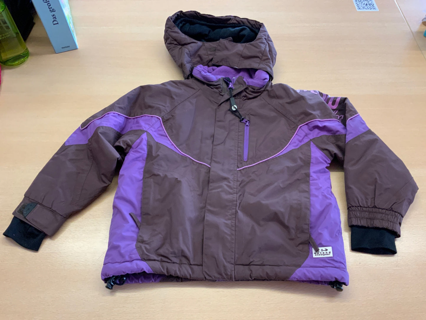 Unbekannt Winterjacke 104 Braun und Lila