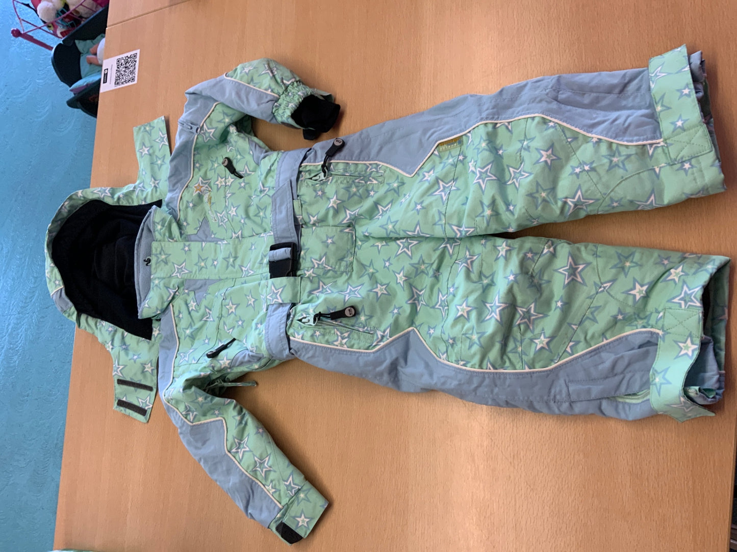 Winteroverall 86 Grün, Grau