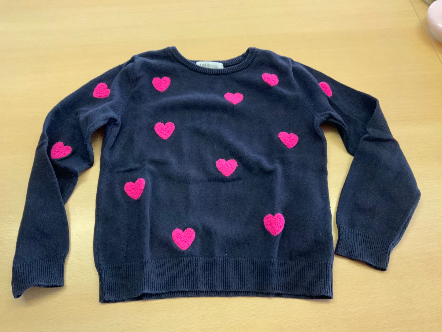 Pullover 110/116 Dunkelblau