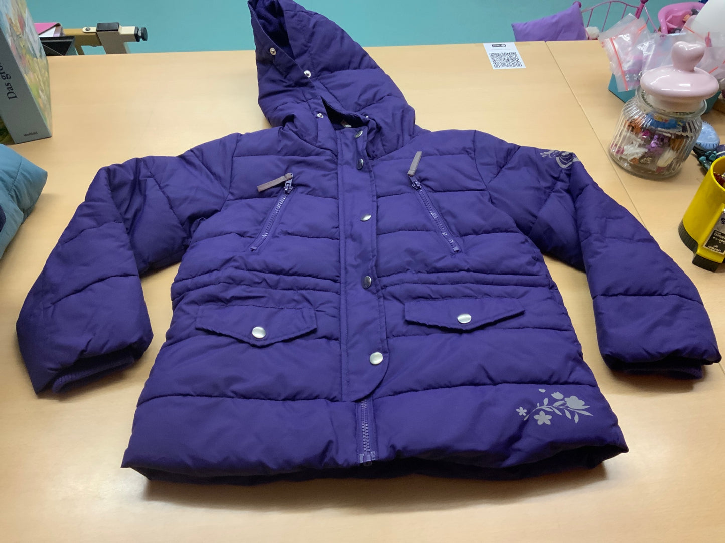 Winterjacke 140 Lila