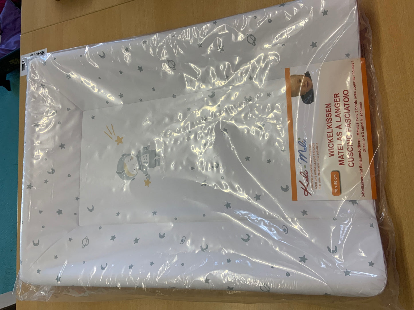 KuliMuli Wickelkissen 50 x 70 Weiß