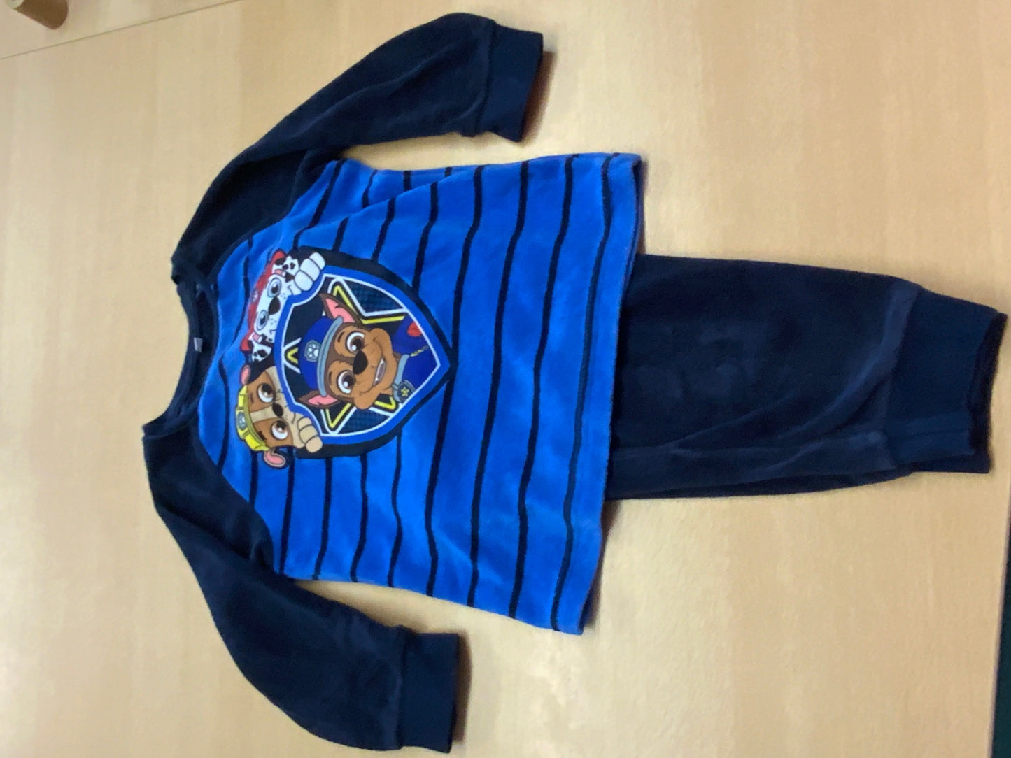 Pyjama 98 Blau und Dunkelblau