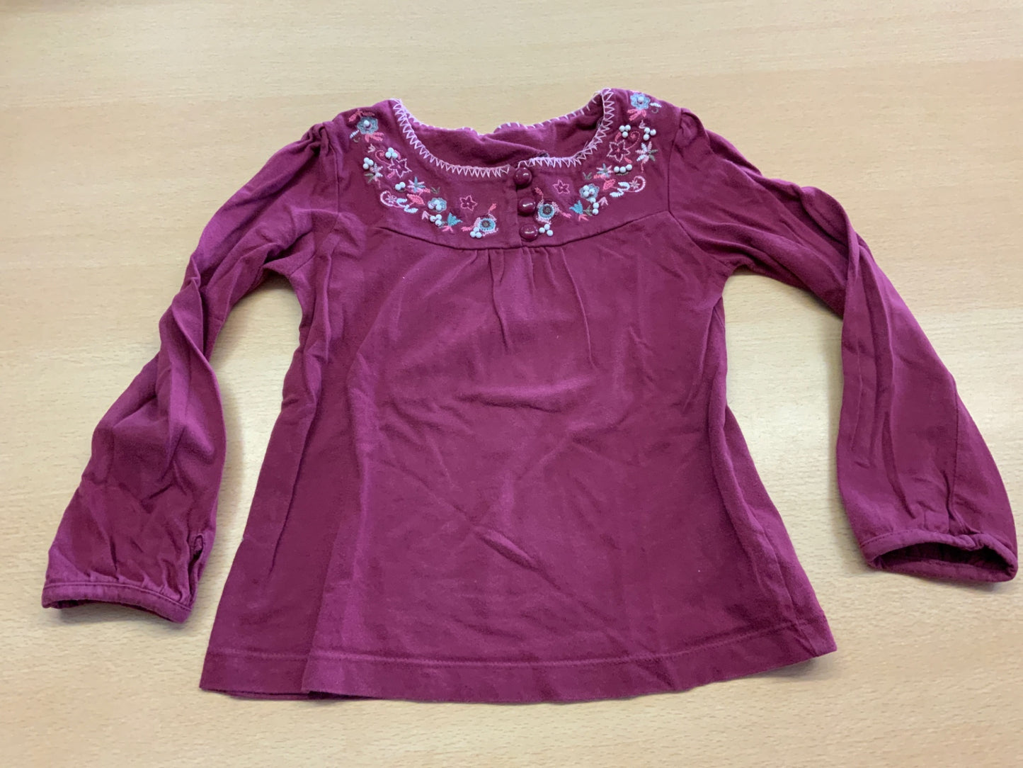 Langarmshirt 104 Lila