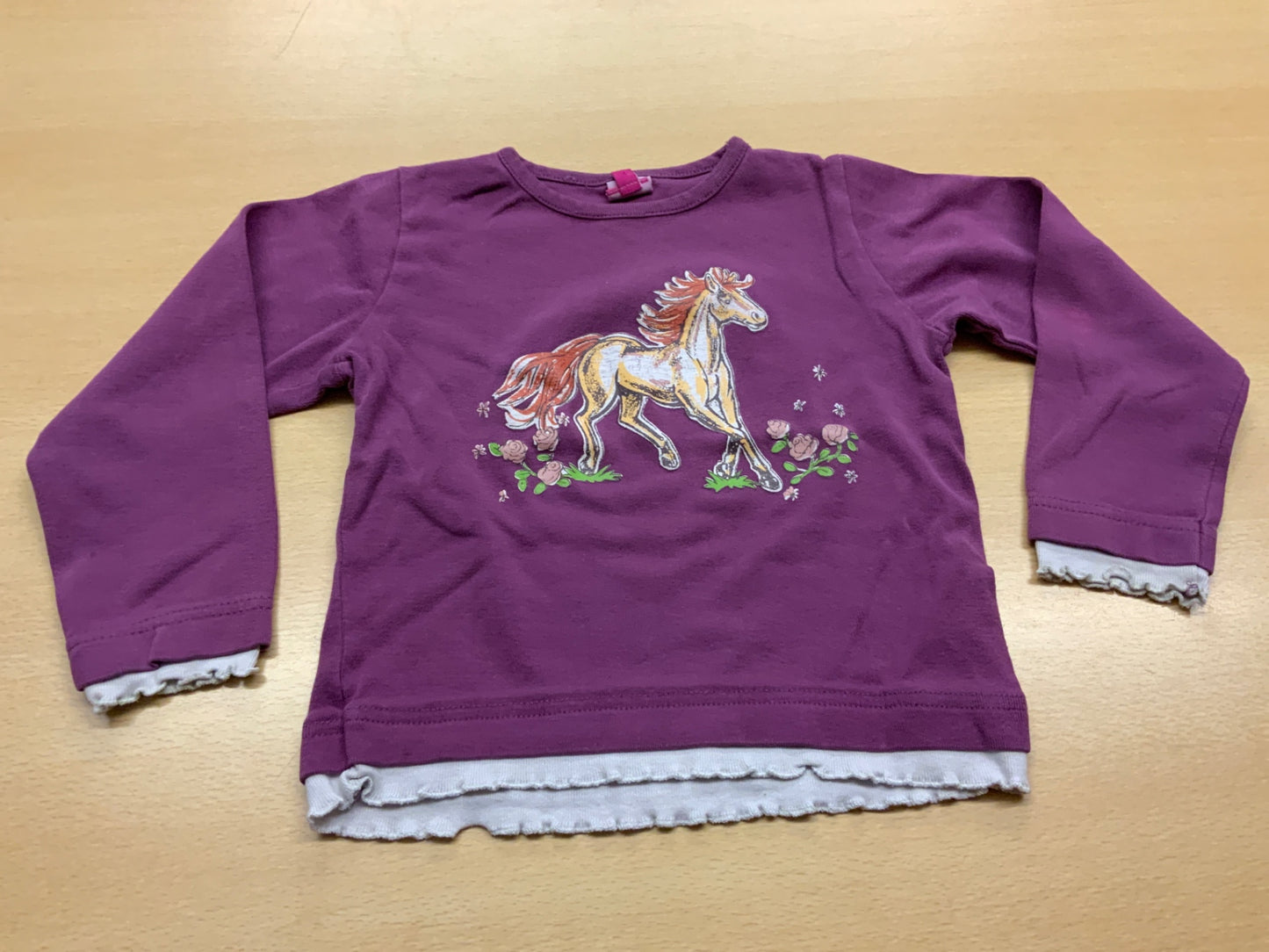 Langarmshirt 110 Lila