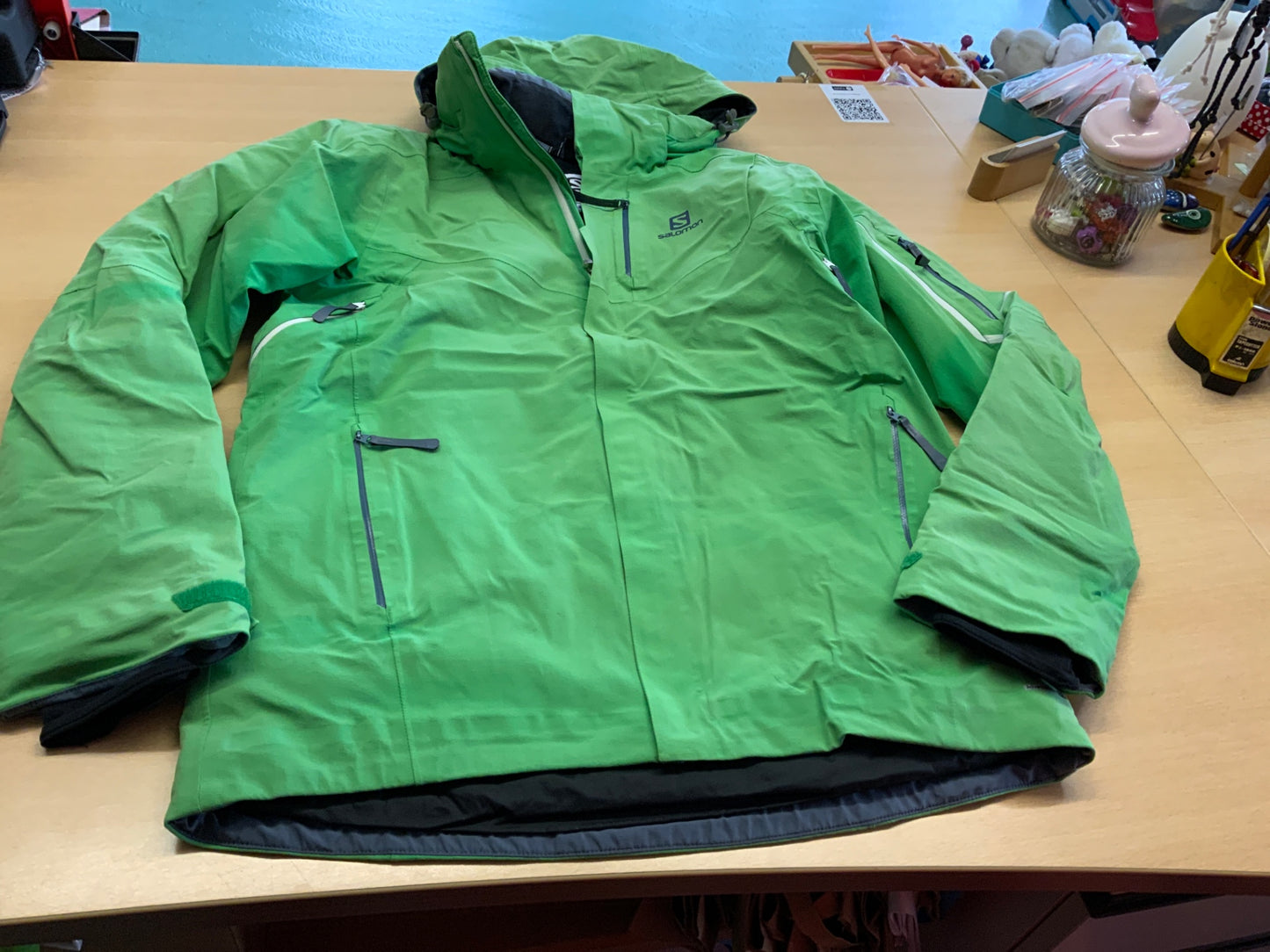 Salomon Skijacke S Grün