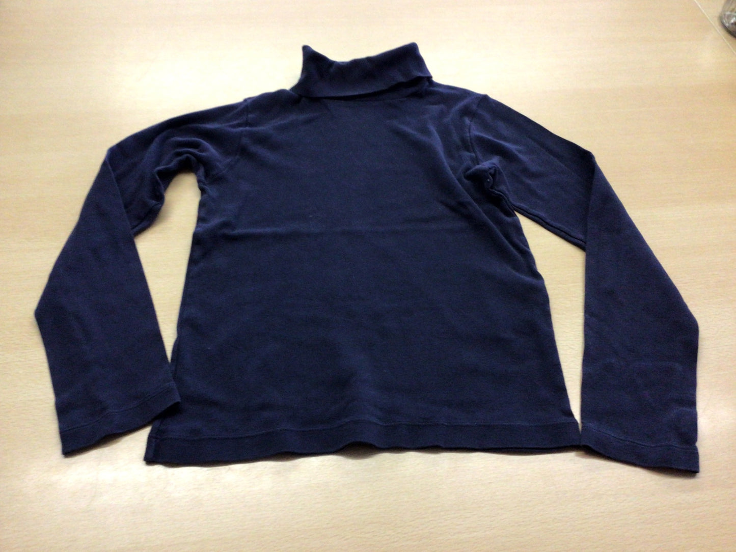 Rollkragen-Pullover 140 Marineblau