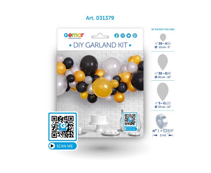 DIY Ballon Girlande 