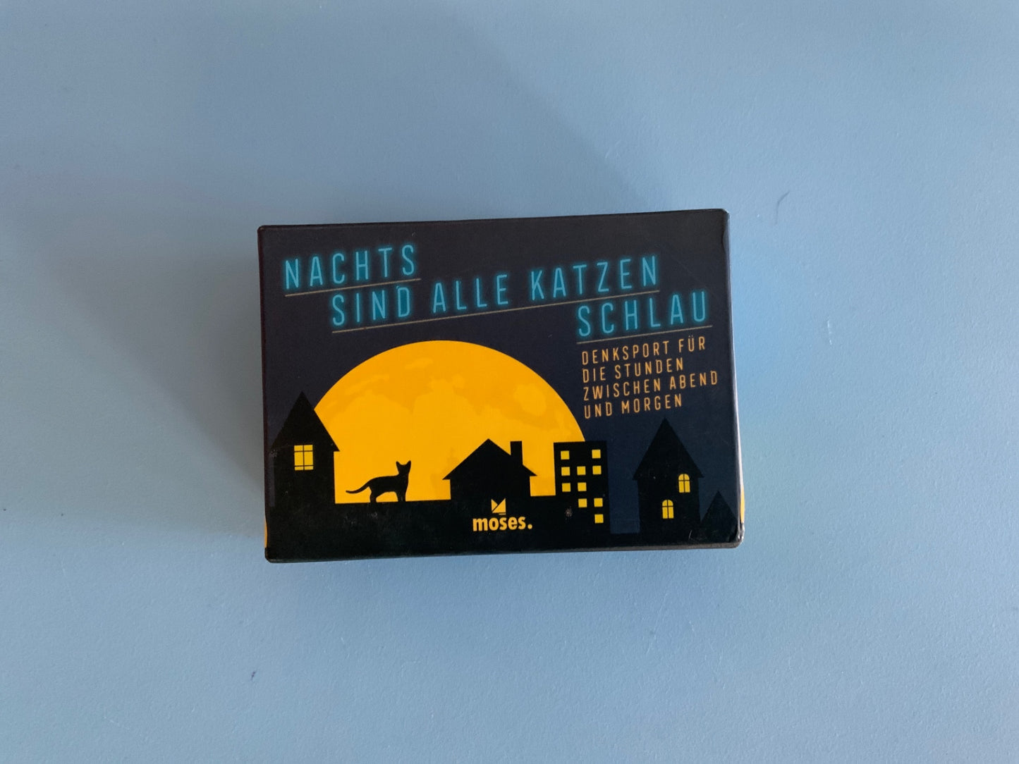 moses. Spiel Schwarz und Gelb