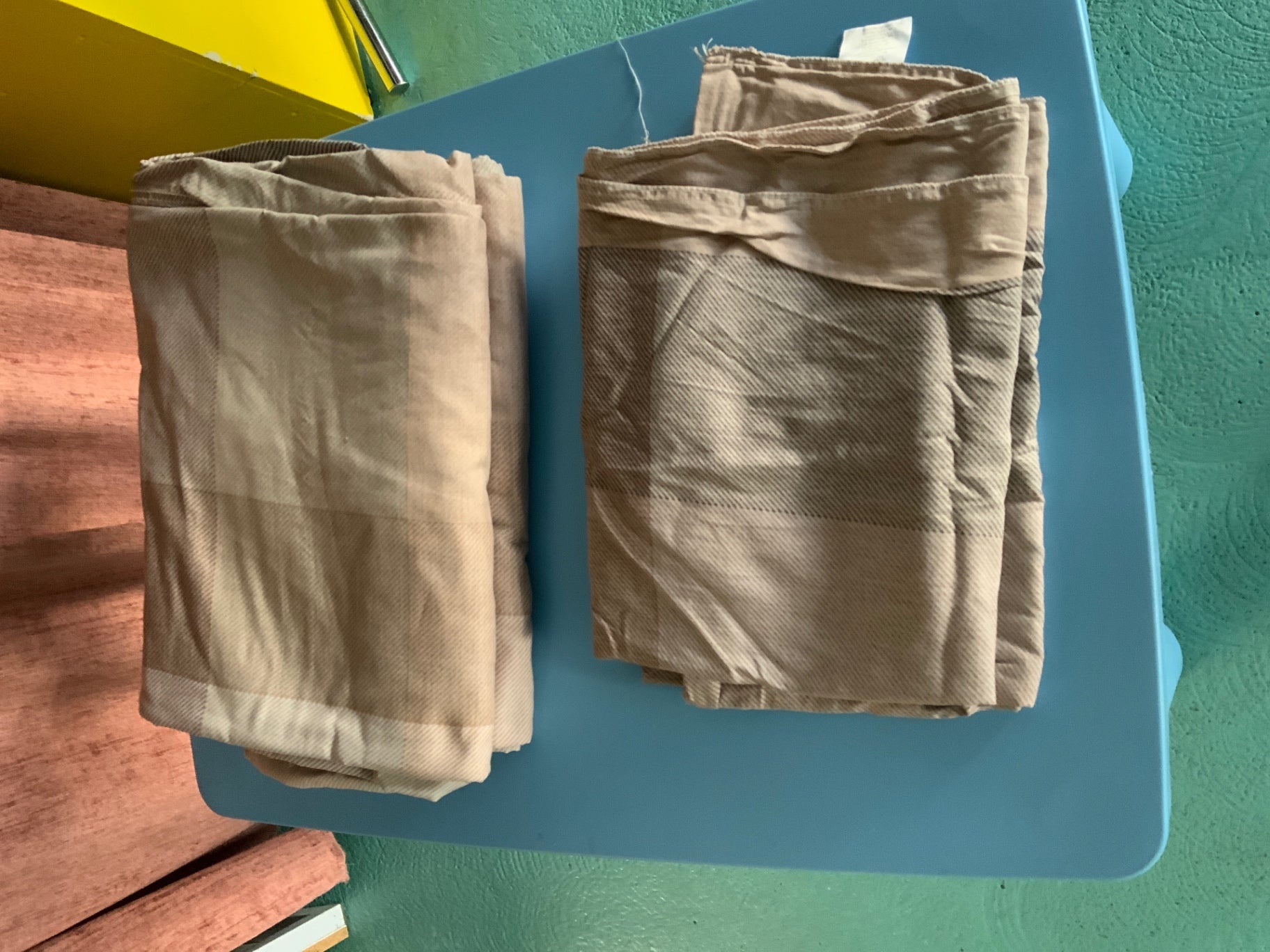 Unbekannt Bettwäsche 2 x 160/210, 2x 65/100 Beige