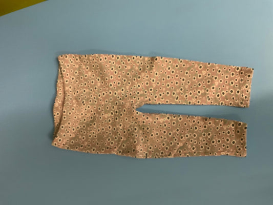 Leggings 74 Beige mit Muster