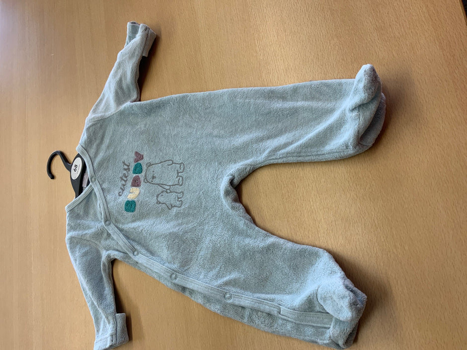 Babystrampler 62 Hellgrün