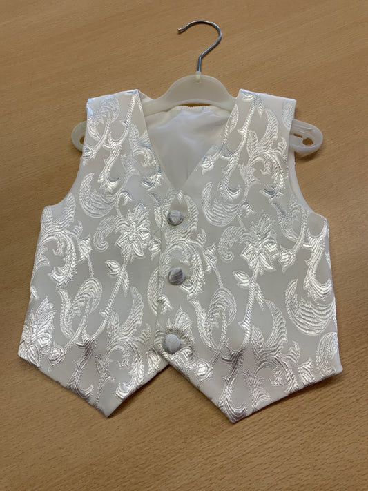 Unbekannt Weste 86 Beige