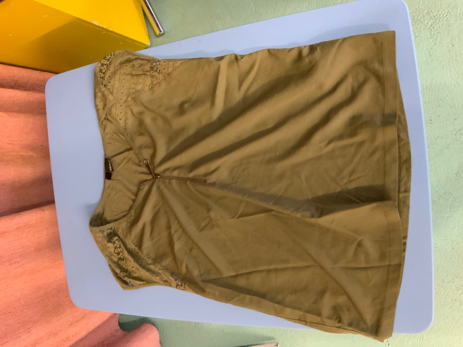Bluse 40/42 Olivgrün