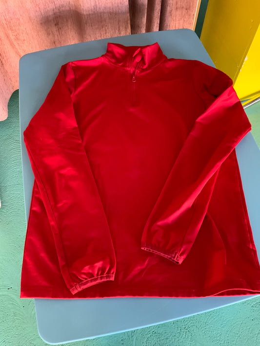 Langarmshirt 164/176 Rot