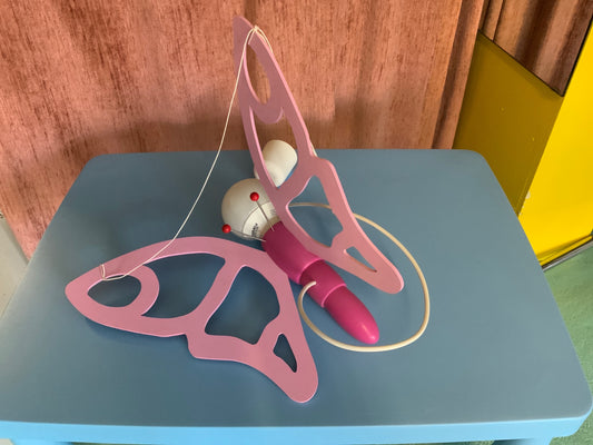 Lampe Schmetterling Pink