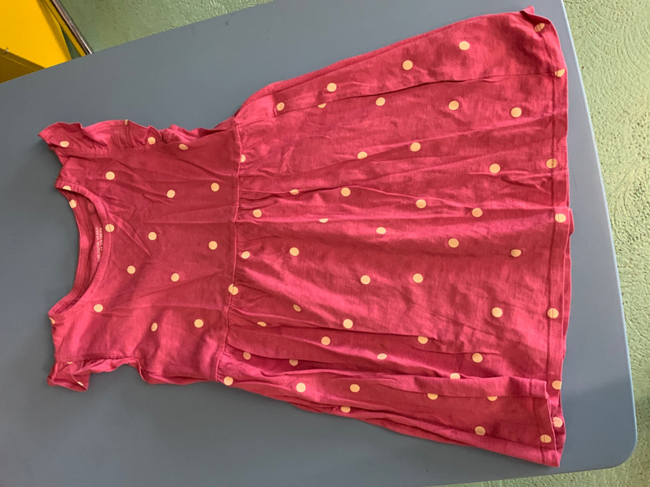 Kleid 122/128 Rot