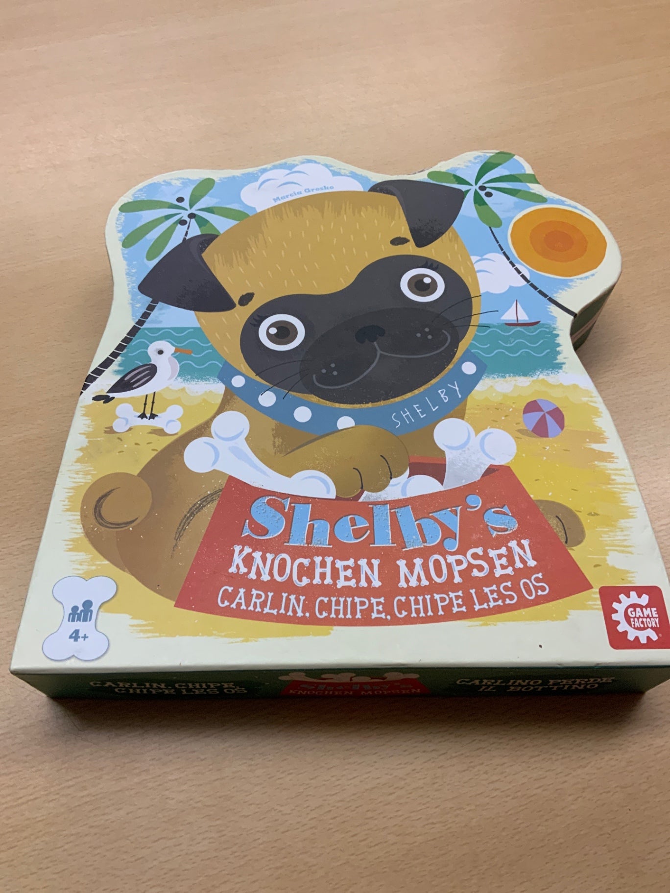 Game Factory Spiel Knochen mopsen Mehrfarbig