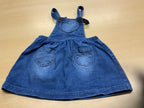 Latzkleid 92 Blau